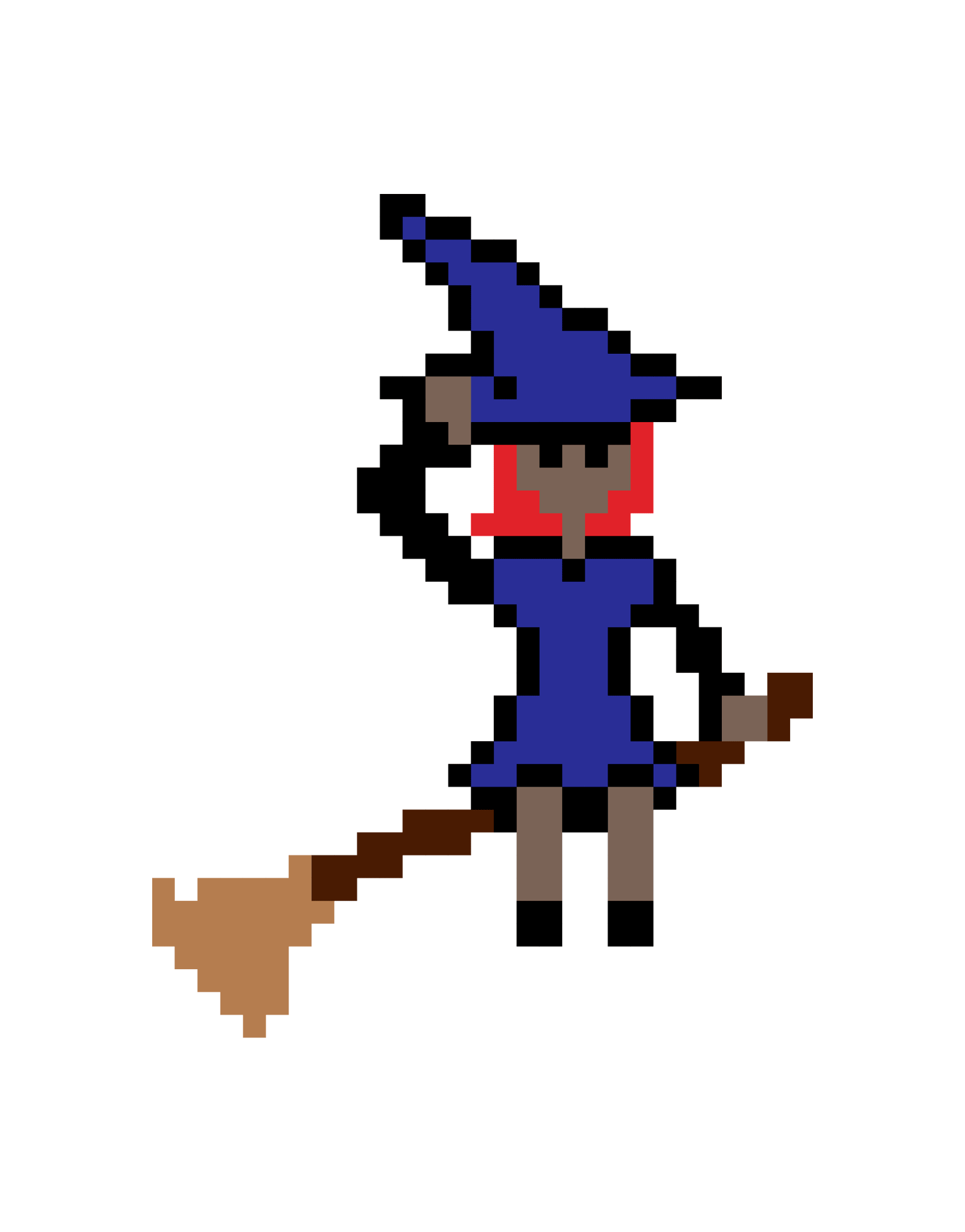 witch flying